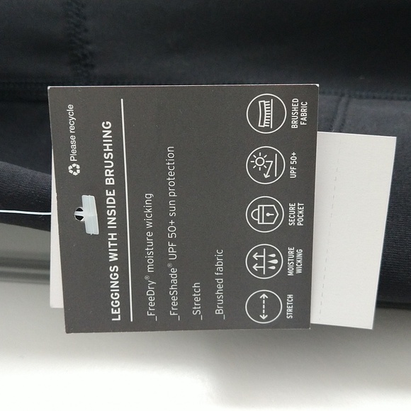 💎Eddie Bauer Cropped Athletic Black Pants XL 💎 - Picture 10 of 11